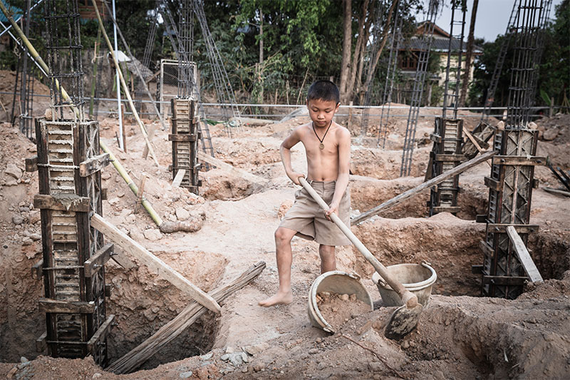Forced Labor - Child Labor Construction